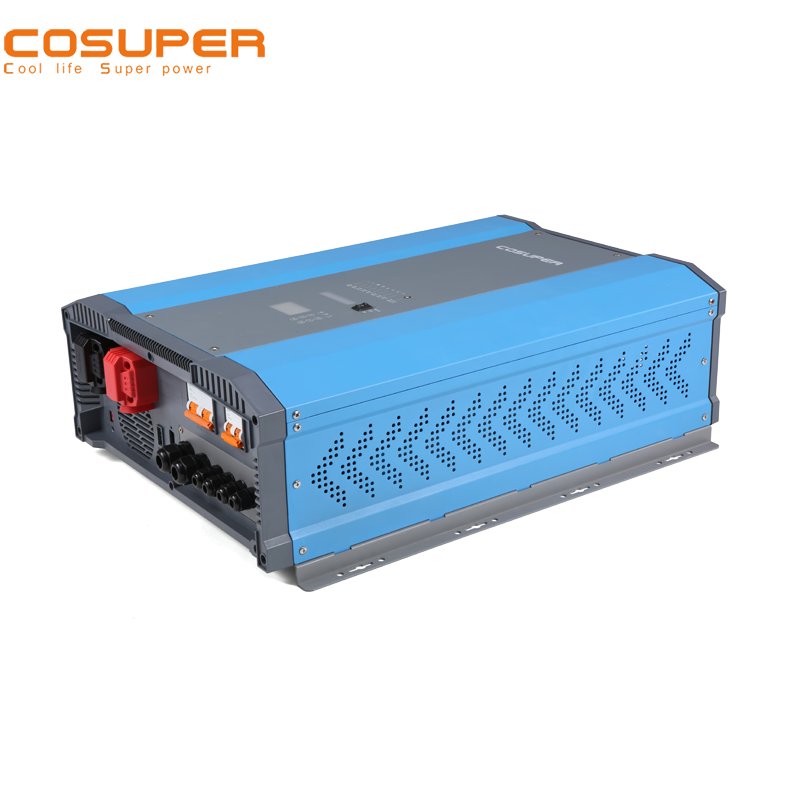 high efficiency low frequency mppt inverter solar 6000watt pure sine wave 48vdc
