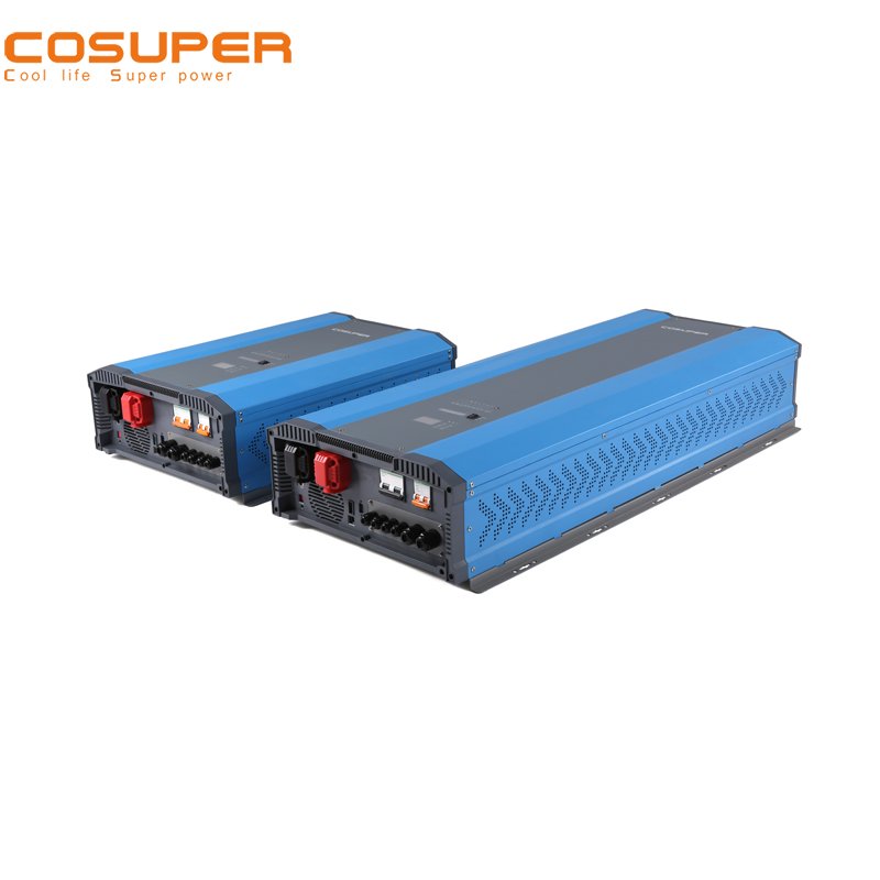 high efficiency low frequency mppt inverter solar 6000watt pure sine wave 48vdc
