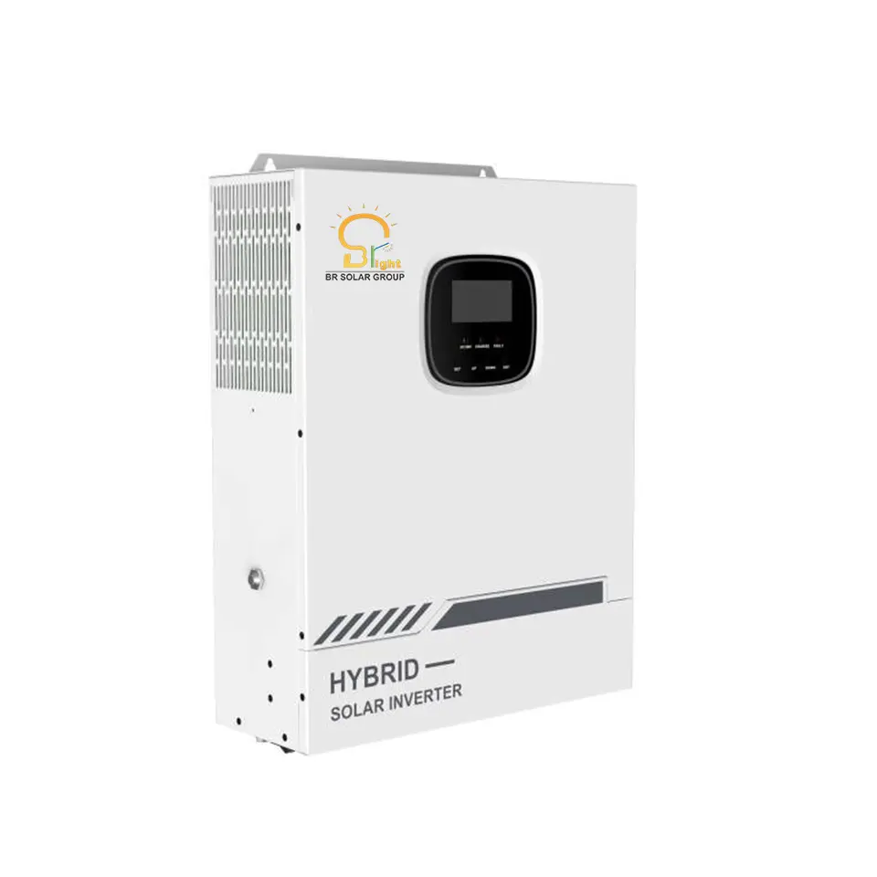 BR solar inverter solar system mppt charge controller hybrid 3.5kw .5kw hybrid solar inverter