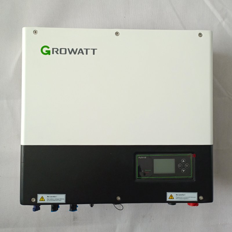 Growatt Sph 6000 7000 8000 10000 Tl3 Bh On/ Off Grid Hybrid Inverter 4kw 5kw 3 Phase 400v Solar Inverter For Home Use