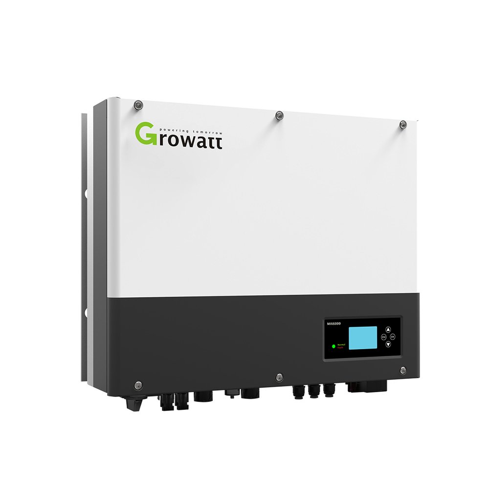 Growatt Sph 6000 7000 8000 10000 Tl3 Bh On/ Off Grid Hybrid Inverter 4kw 5kw 3 Phase 400v Solar Inverter For Home Use
