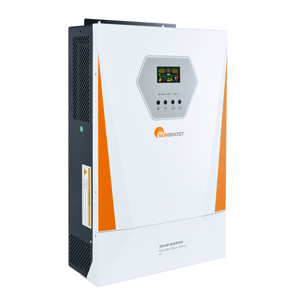 Sunboost 3000W-5000W Hybrid Solar Inverter Generator 24V/48V MPPT Controller Single Output Type DC/AC Inverters CE Certificate