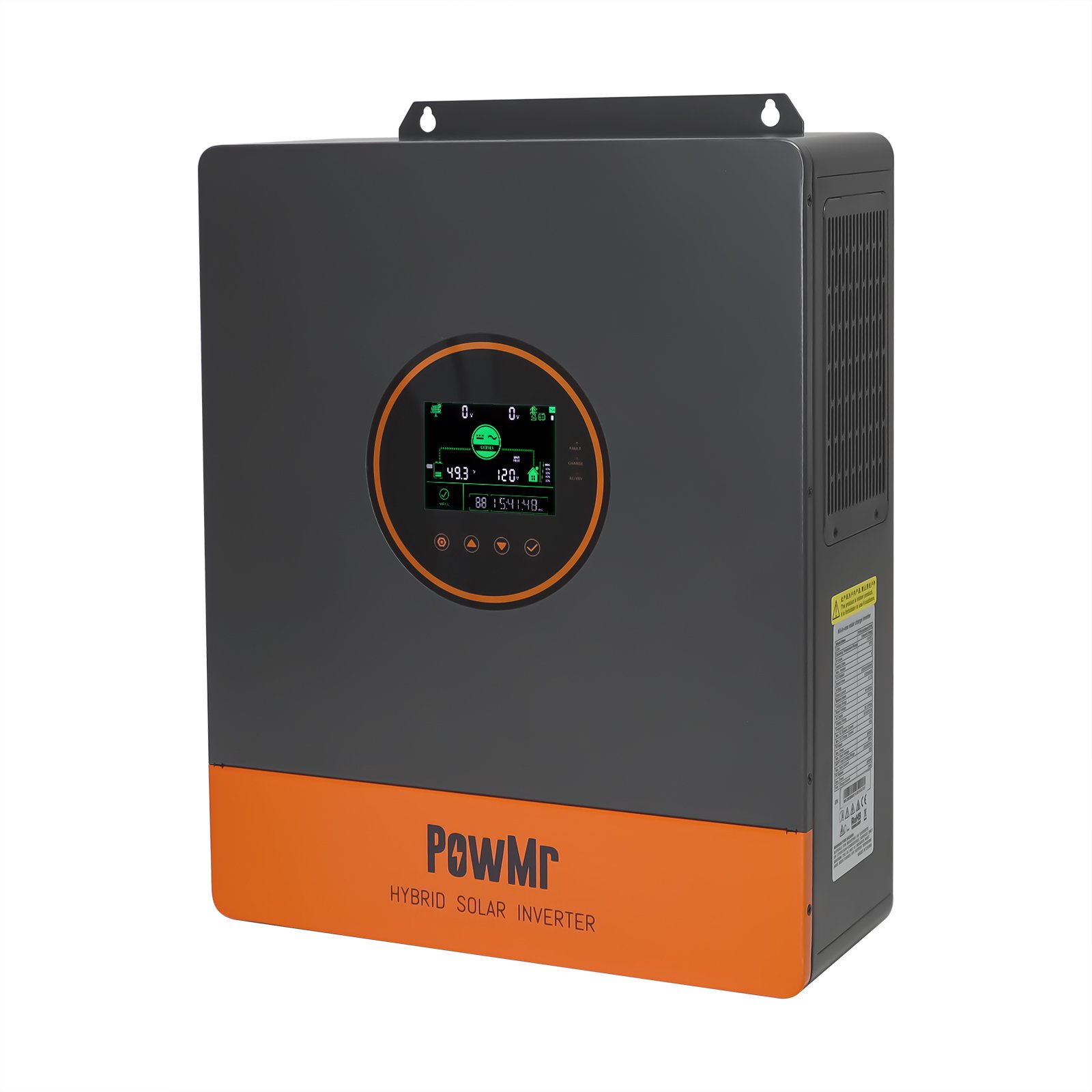 PowMr Off-grid & on-grid 5KW Hybrid Solar Inverter 48Vdc 110/120Vac Support Parallel MPPT Hybrid Solar Inverter
