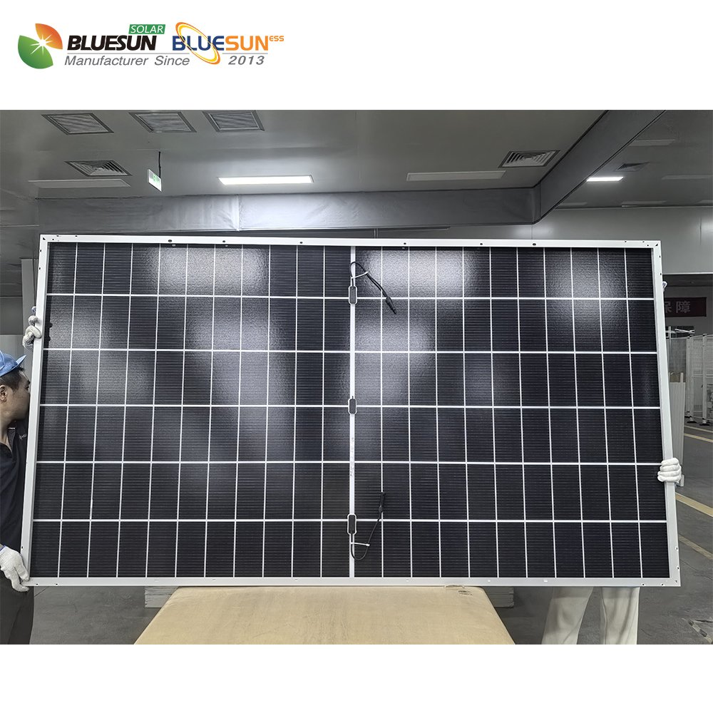 High quality bifacial 9bb solar panels 720w half-cell panels solar 700w mono solar panels energy system for home