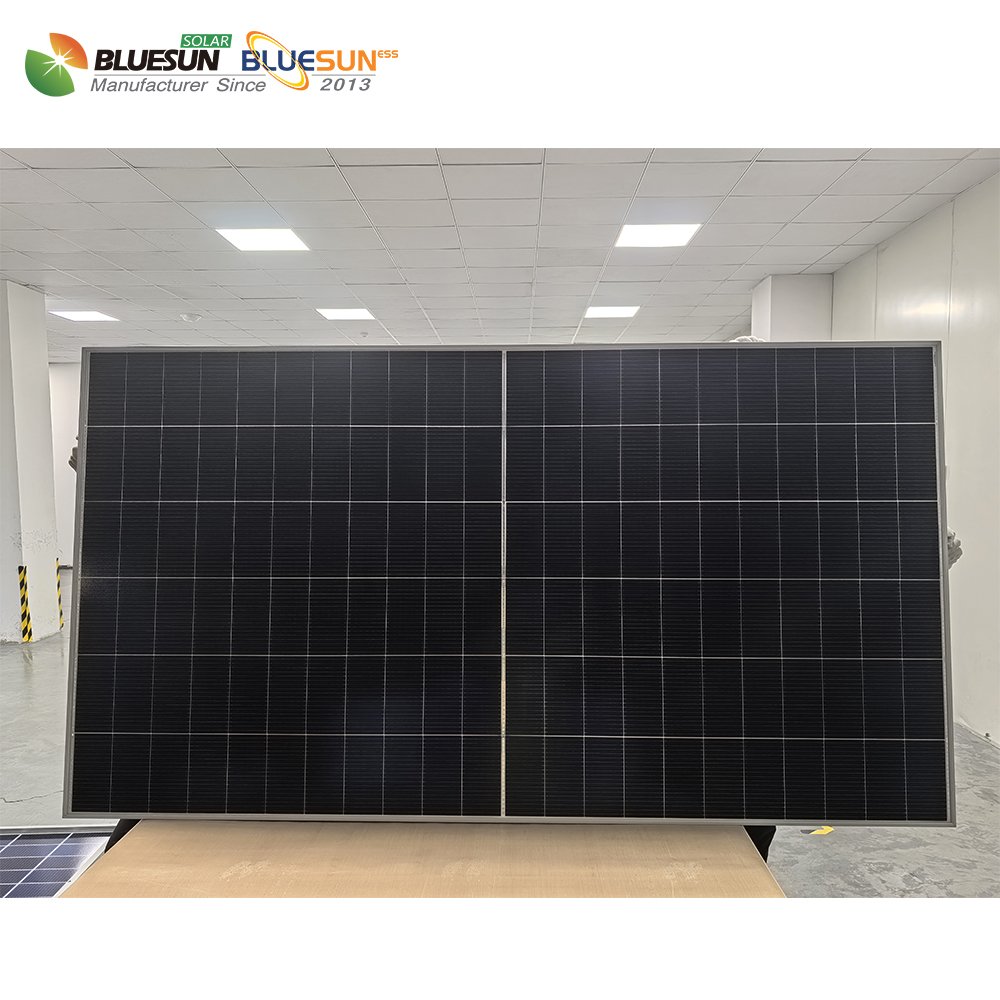 High quality bifacial 9bb solar panels 720w half-cell panels solar 700w mono solar panels energy system for home