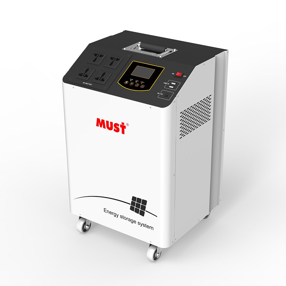 MUST All-In-One Energy solar inverter pure sine wave home use system LiFePO4 battery inside 3000w 5000w