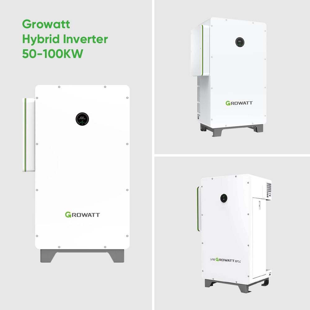 Sunpal Commercial Hybrid Solar System Kit 50 Kw 60Kw 80Kw 100Kw All In One Solar Power System