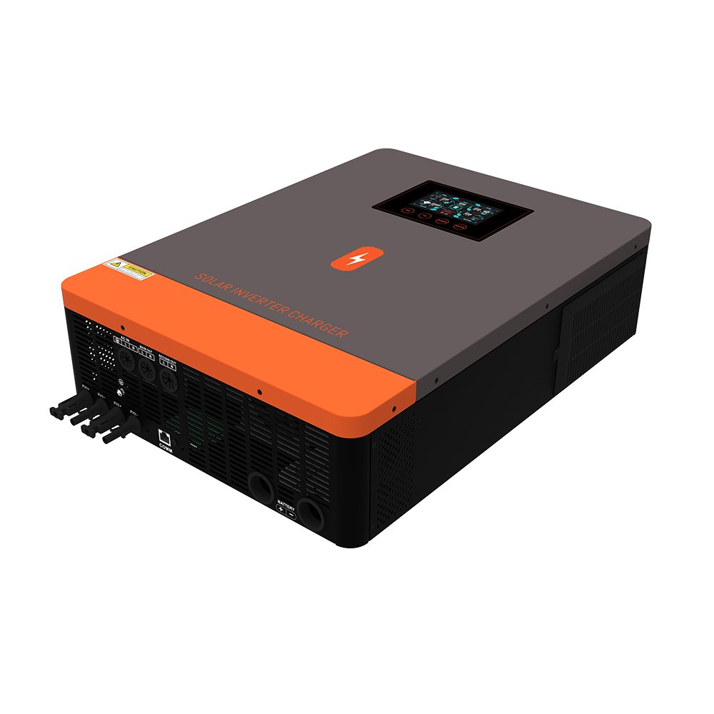 PowMr LCD Display 10.2KW 48V Pure Sine Wave Inverter 220Vac Hybrid Solar Inverter With MPPT Solar Charge Controller