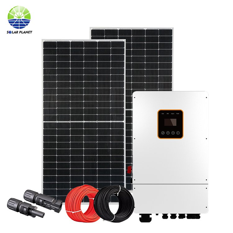Off Grid Hybrid Solar System 15Kw Lithium Battery Off Grid Solar Power System For Solar Power