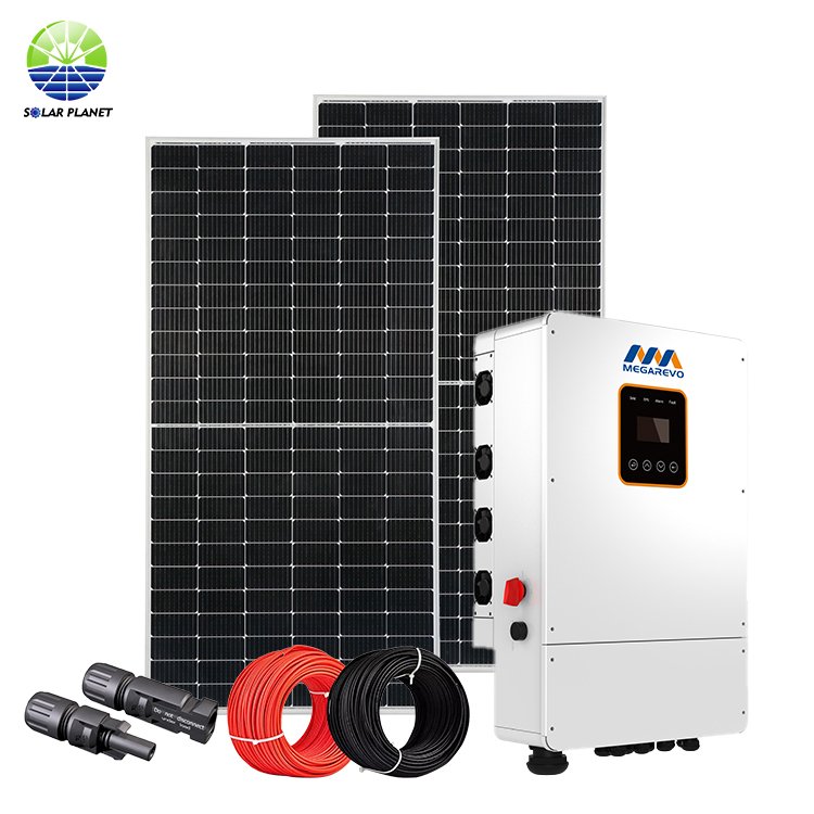 Off Grid Hybrid Solar System 15Kw Lithium Battery Off Grid Solar Power System For Solar Power