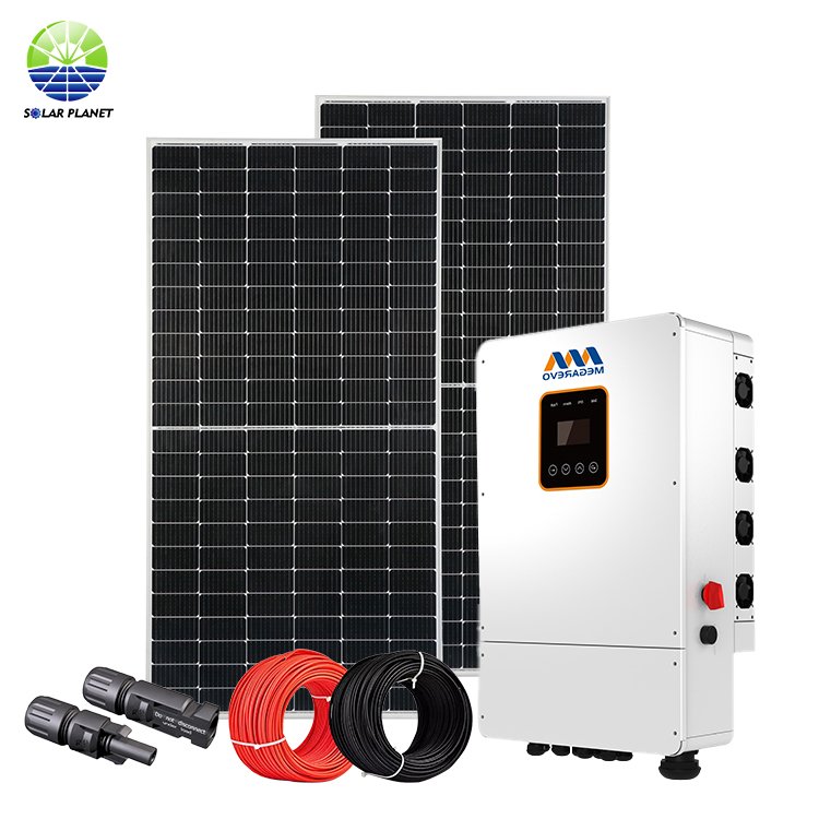 Off Grid Hybrid Solar System 15Kw Lithium Battery Off Grid Solar Power System For Solar Power