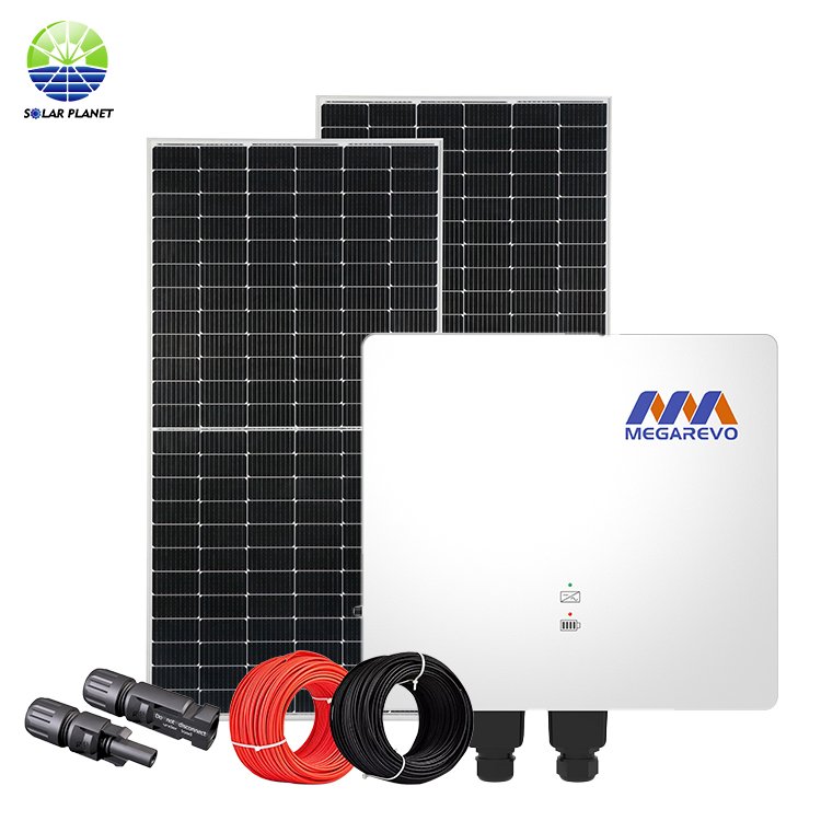 Off Grid Hybrid Solar System 15Kw Lithium Battery Off Grid Solar Power System For Solar Power