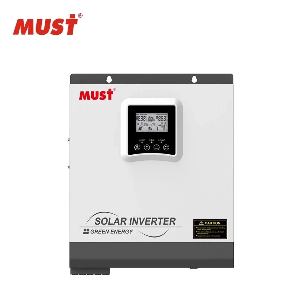 MUST PV18 VPM Series 3KW 24V Pure Sine Wave Home MPPT Solar Inverter High Frequency 24V 220V Off Grid Solar Inverter WIFI Model