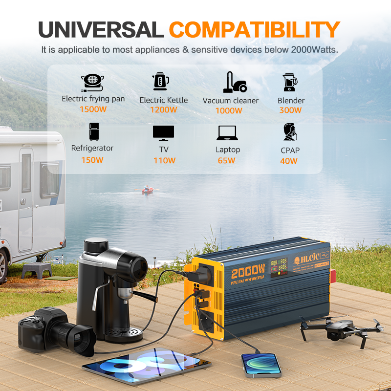 Eu Warehouse Dc 12v 24v 48v To Ac 110v 220v Pure Sine Wave Inverter 5000w 10000w Power Solar Inverter On Sale