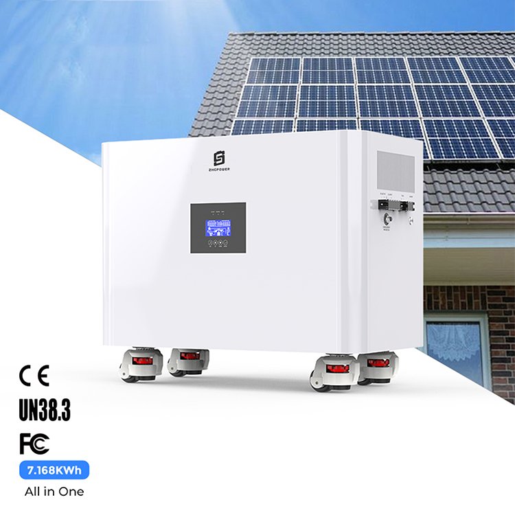 8kwh All in One Solar Inverter Lifepo4 Battery Portable Power Station Home Use Solar Power Energy Storage System
