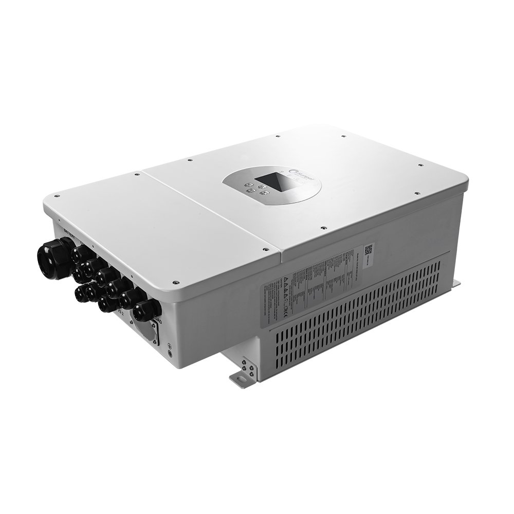 Sunpal inverter solare ibrido dual mppt single split phase 48v 5kw 6kw 10kw on grid and off grid hybrid solar vfd inverter