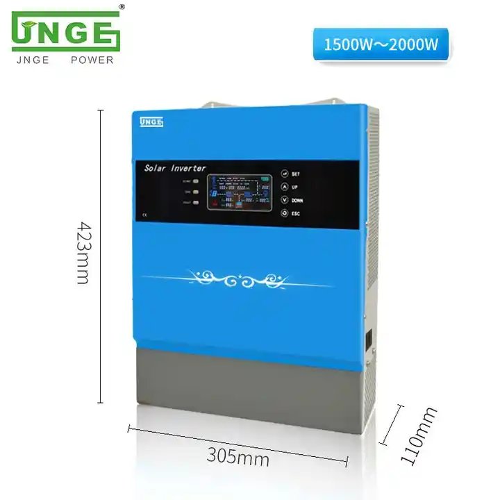 High frequency Hybrid Inverter MPPT 300W 500W solar inverter with built in MPPT solar charger 30A