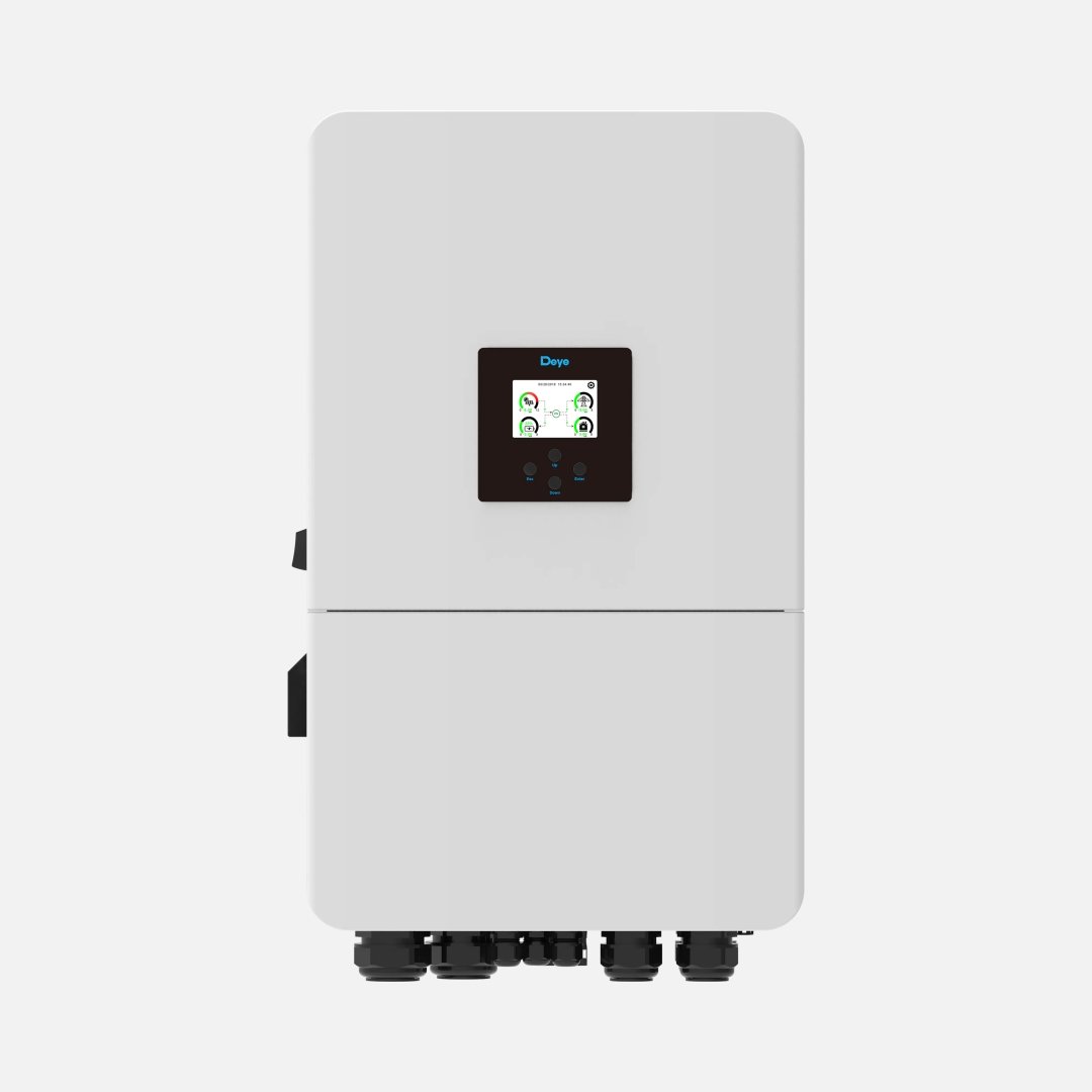 Deye Hybrid Solar Inverter Three Phase 14KW 15KW 16KW 18KW 20KW Pure Sine Wave Frequency 2 MPPT Power Inverter