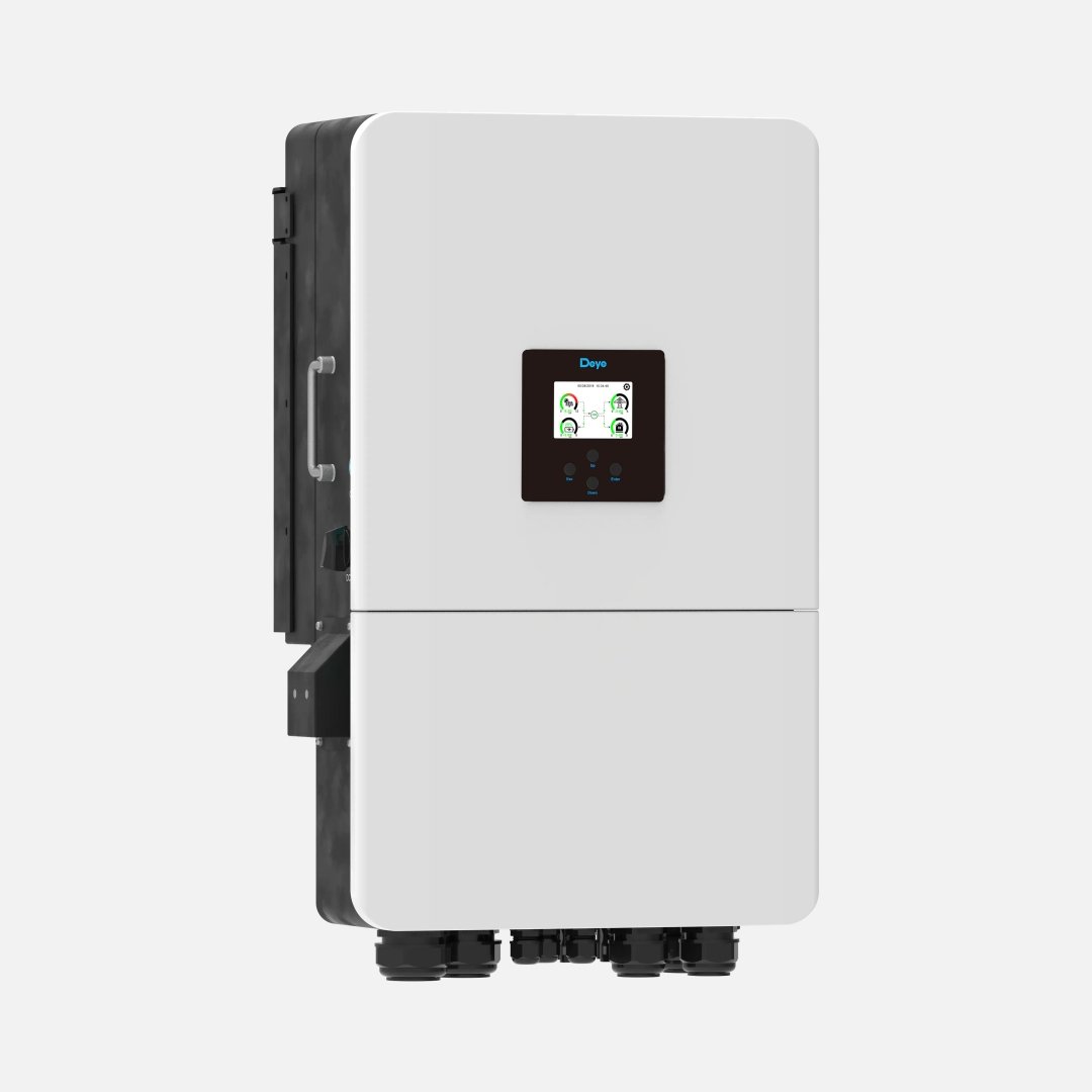 Deye Hybrid Solar Inverter Three Phase 14KW 15KW 16KW 18KW 20KW Pure Sine Wave Frequency 2 MPPT Power Inverter