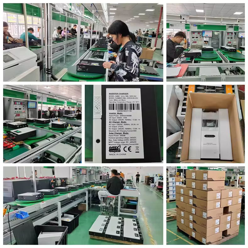 Pure Sine Wave Solar Controller MPPT 5KW 6KW 7KW 8KW 10KW Grid Tie On Grid Off Grid Hybrid Solar Inverter