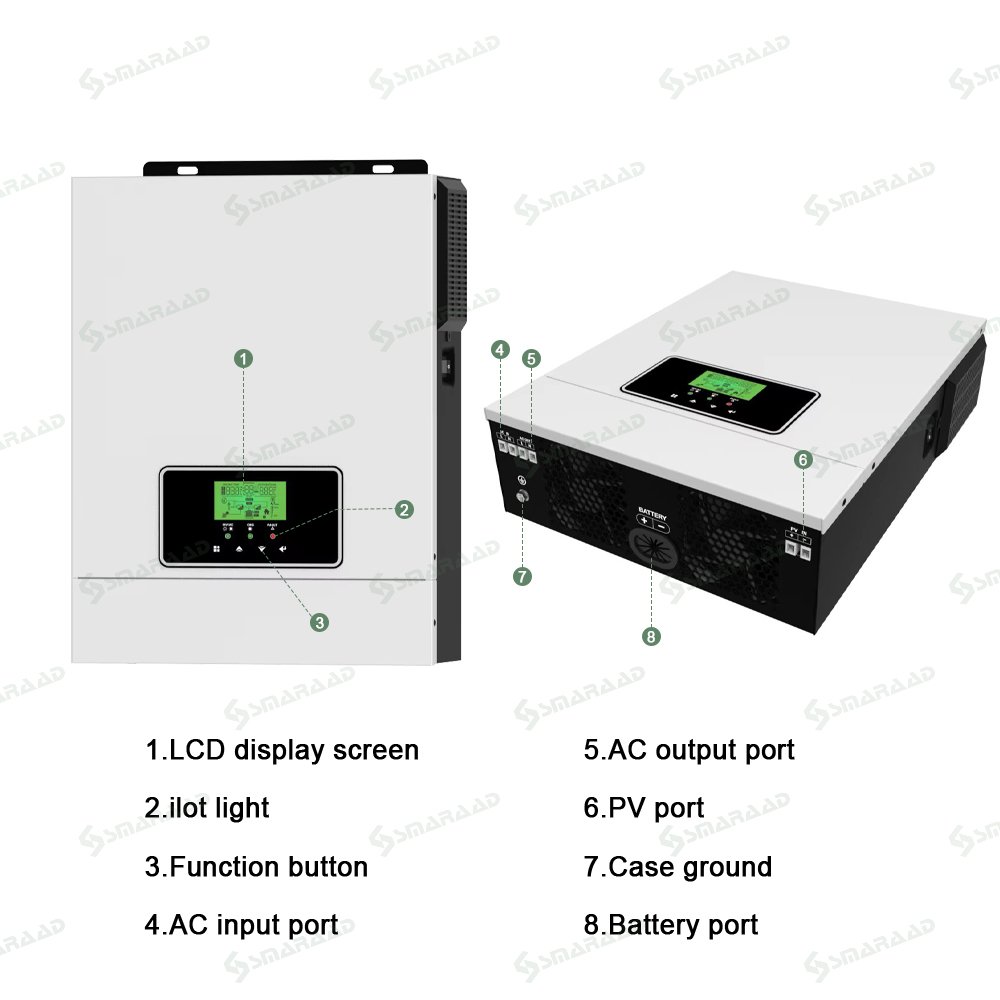 Cheap Price Solar Inverter 2kw 3.2KW MPPT Hybrid Solar Inverter Off Grid Solar Inverter