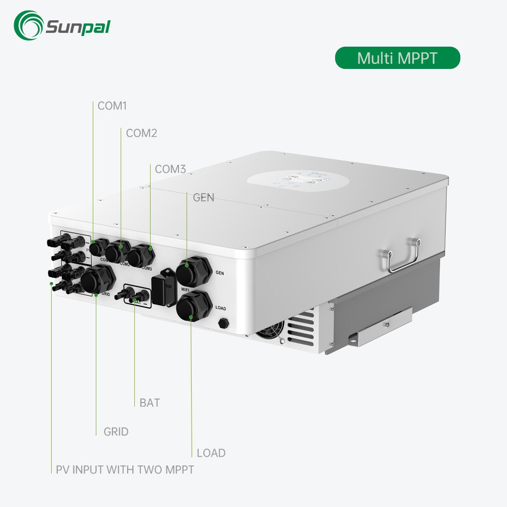 UPower Hi Frequency Solar Inverters Off Grid 2Kw 3Kw 5Kw 10kw 5000w 3000W MPPT Hybrid Solar Power Inverter With Wifi