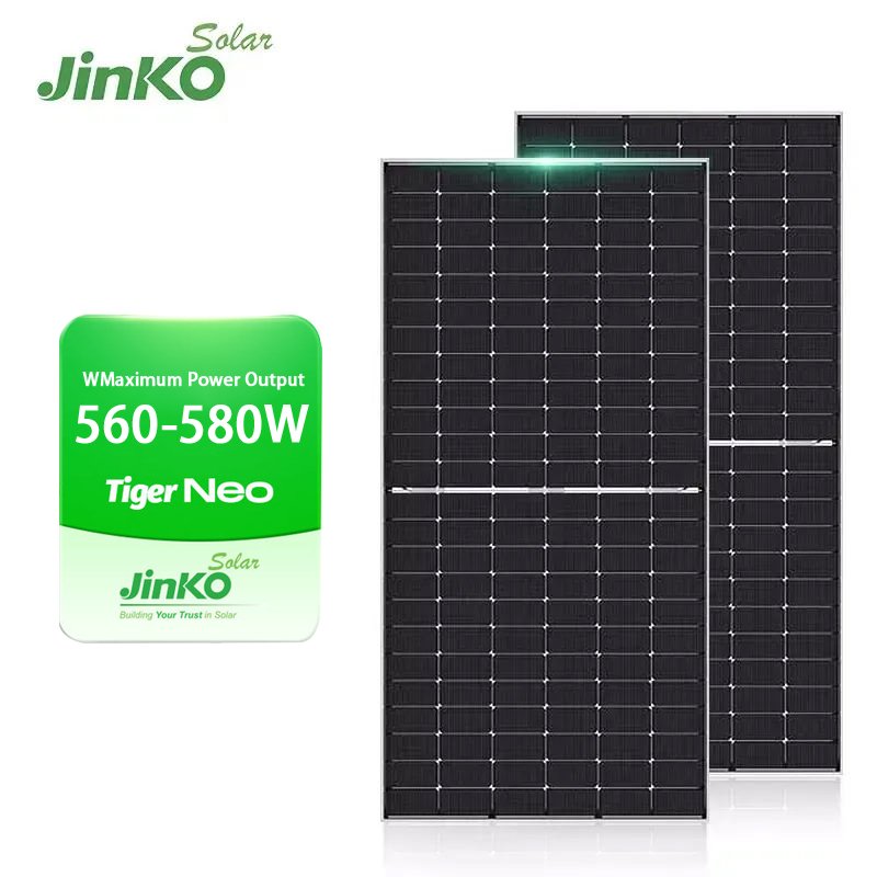 Best Price Jinko Tiger Neo N-type 72HL4-BDV Biafical Solar Panels 560W 570W 575W 580W For Solar System