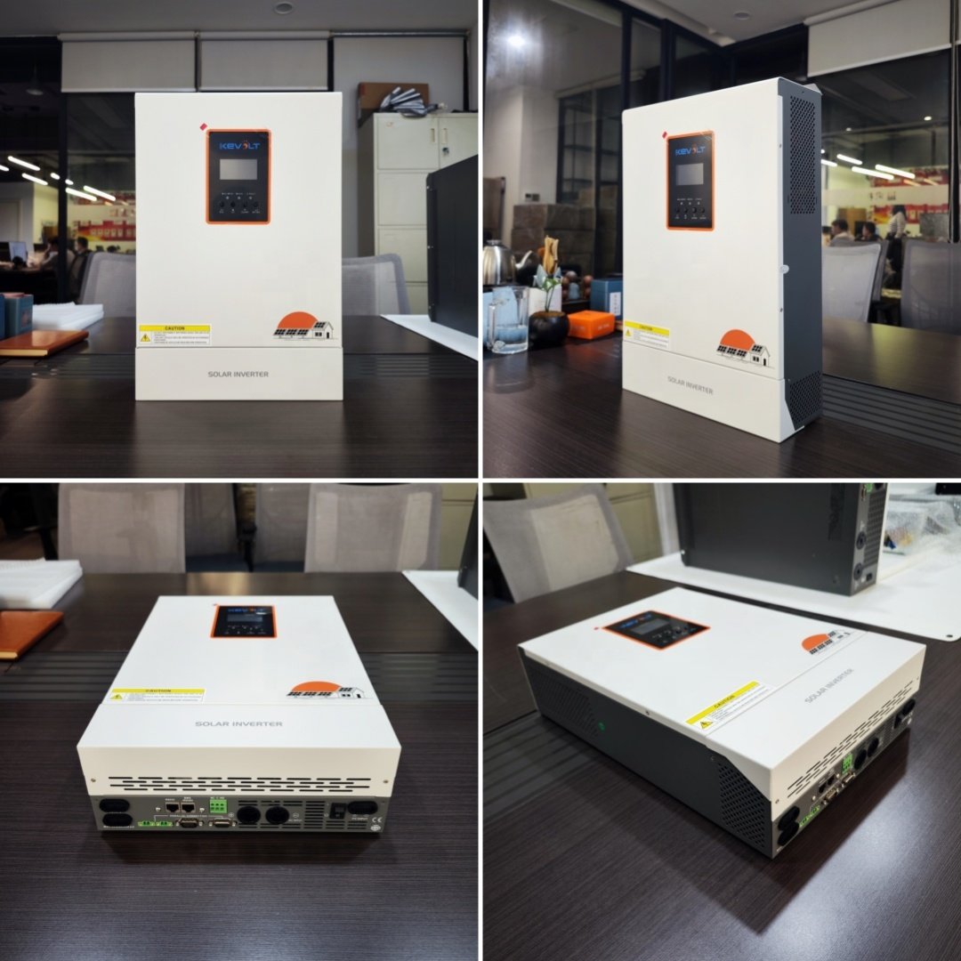KEVOLT Pure Sine Wave Inverter 5kW 6kW Off Grid Power Inverter MPPT Converters Hybrid Solar Inverter