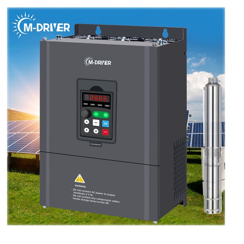 Hybrid DC AC Variable Frequency Drive 3 Phase 380v 4kw 5.5kw Solar Pump Inverter for submersible pump