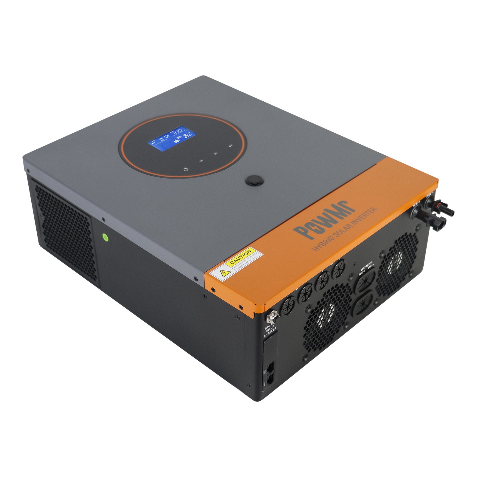 PowMr 6.2KW Hybrid Inverter With Dual inputs and outputs 48Vdc to 220/230Vac MPPT Hybrid Solar Inverter
