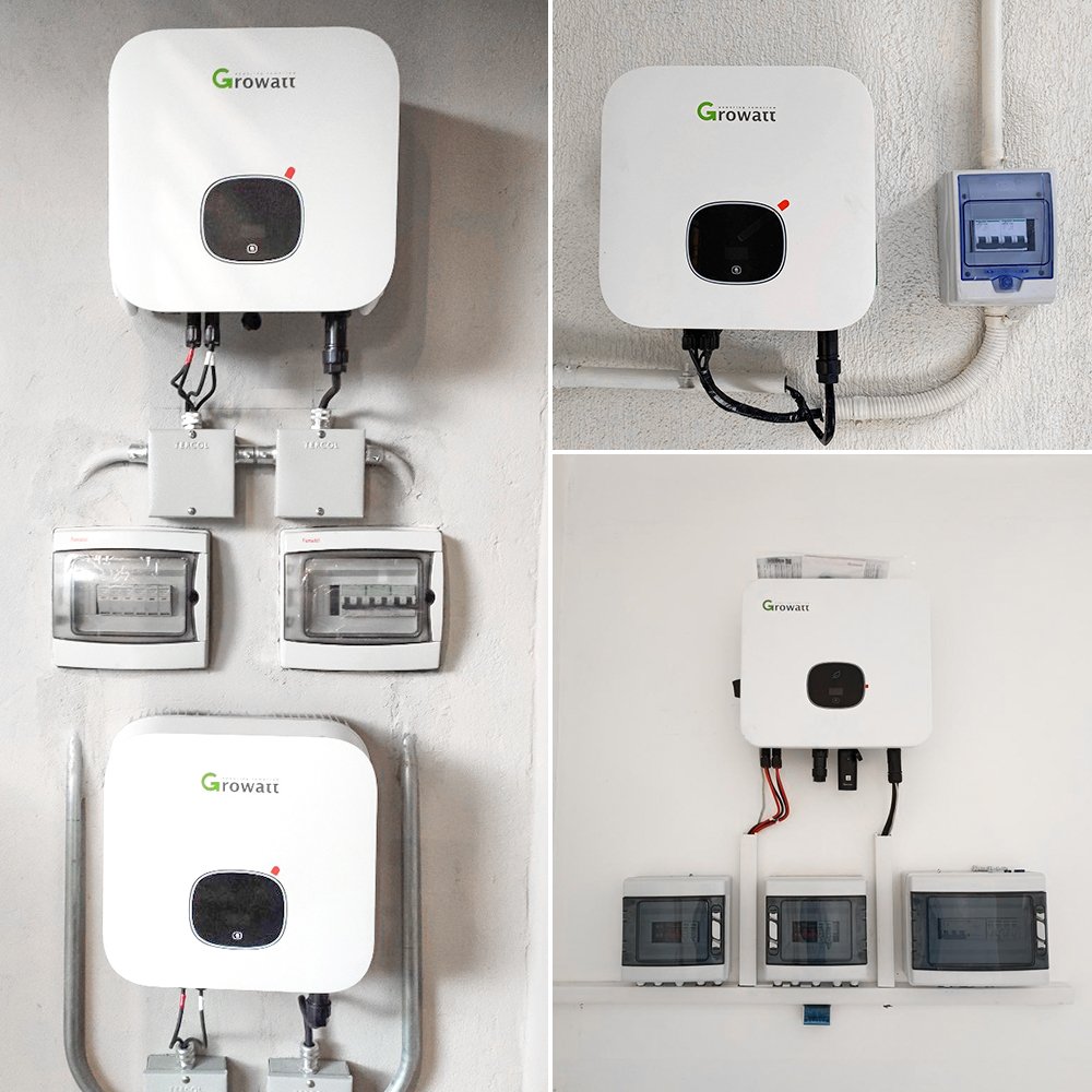 Growatt Min5000Tl-X On Grid Inverter 5Kw 6Kw 220V 230V Most Efficiency Single Phase Eu Solar Inverter
