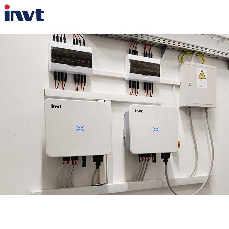 INVT Hot Selling Cheap Price Invt 3kw 6kw 8kw 10kw 12kw 15kw On Grid solar inverter mppt on grid inverter for home use