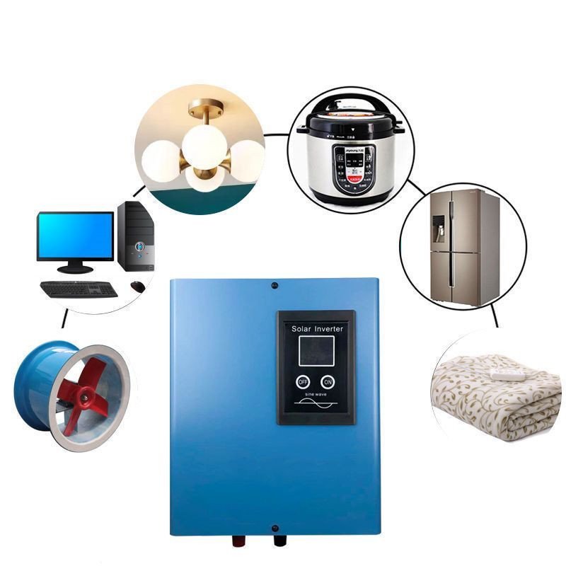 Outdoor 12V24V to 220V Solar Inverter Hybrid MPPT Off-Grid Solar Inverter