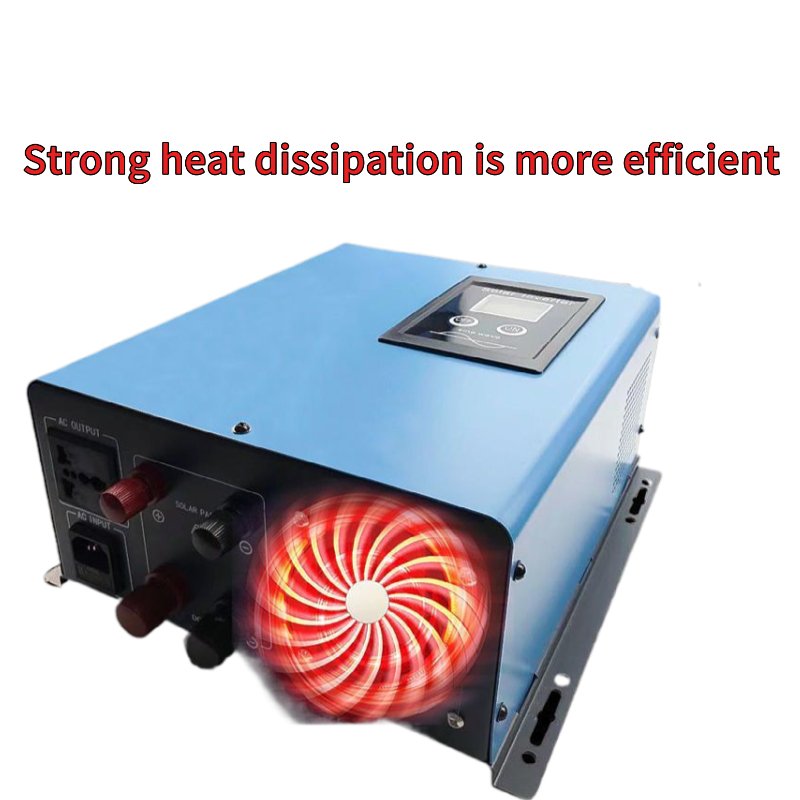 Outdoor 12V24V to 220V Solar Inverter Hybrid MPPT Off-Grid Solar Inverter