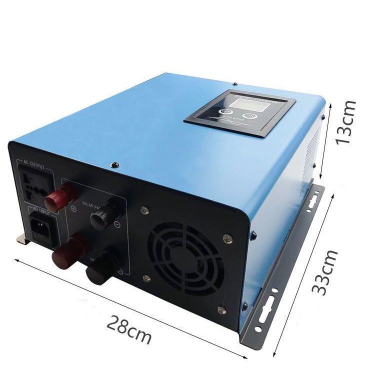 Outdoor 12V24V to 220V Solar Inverter Hybrid MPPT Off-Grid Solar Inverter