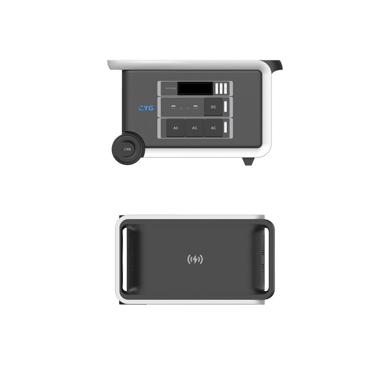 App-Control 2.56 KWh Portable Power Station Lithium Ion Battery MPPT Solar Panel Controller EU Apartment Balcony Storage System