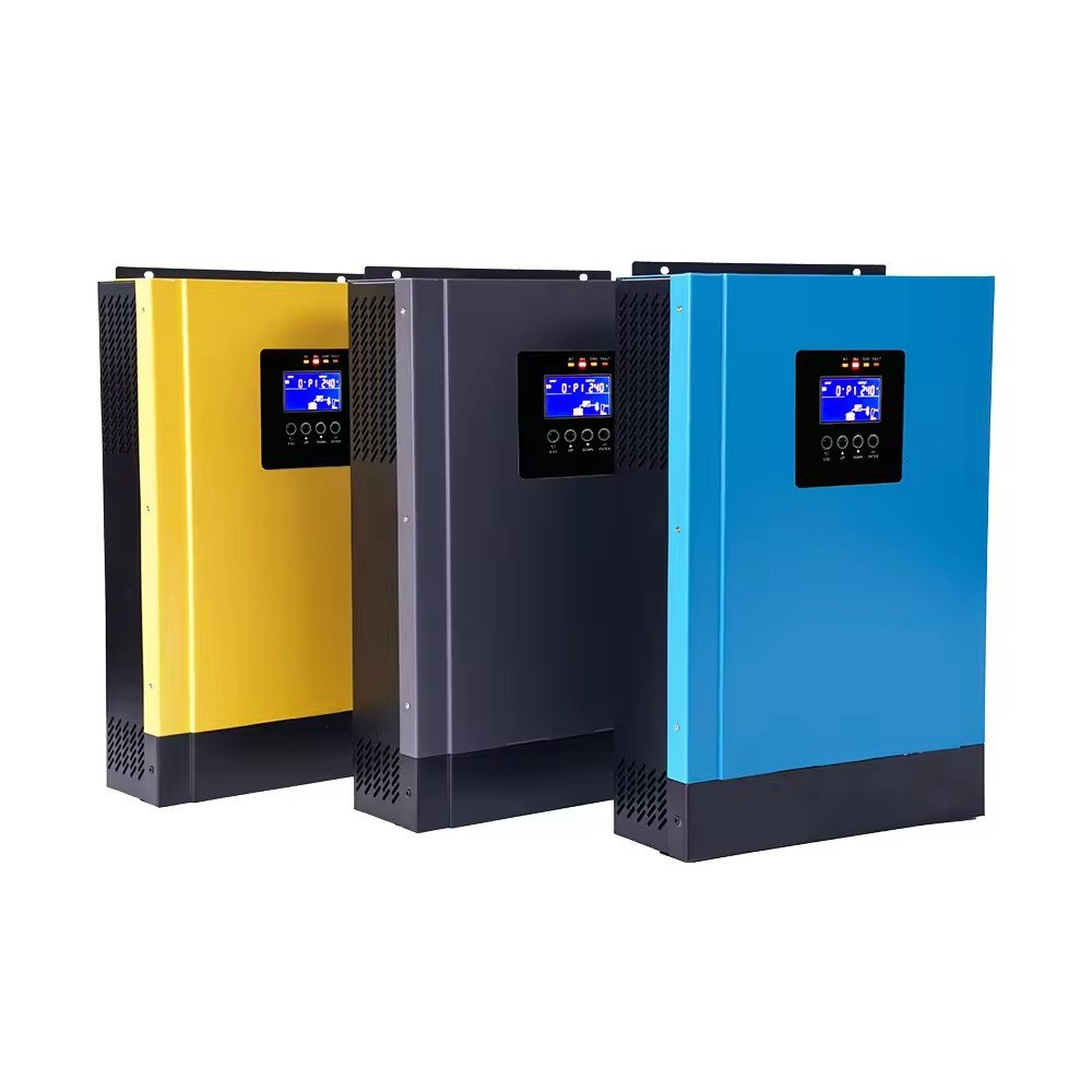 WIFI Solar Inverter 3.5KW 5.5KW Pure Sine Wave Solar Power System Solar Inverter with 100A MPPT Off Grid Hybrid Solar Inverters