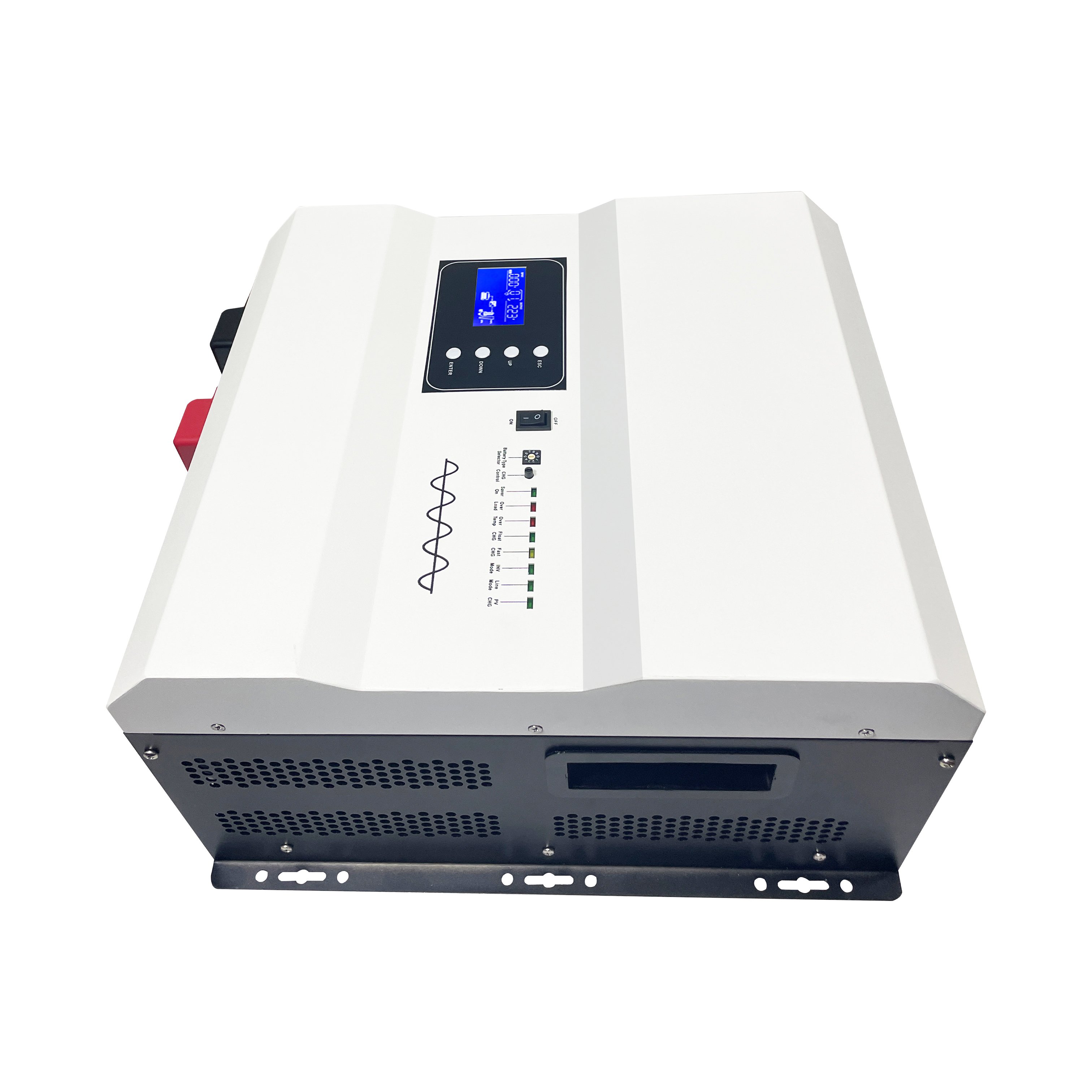 High Quality 4000W 24V Inverter &Converters Mppt 60A Off Grid Hybrid Solar Inverters Factory Manufacture Low Frequency Invert