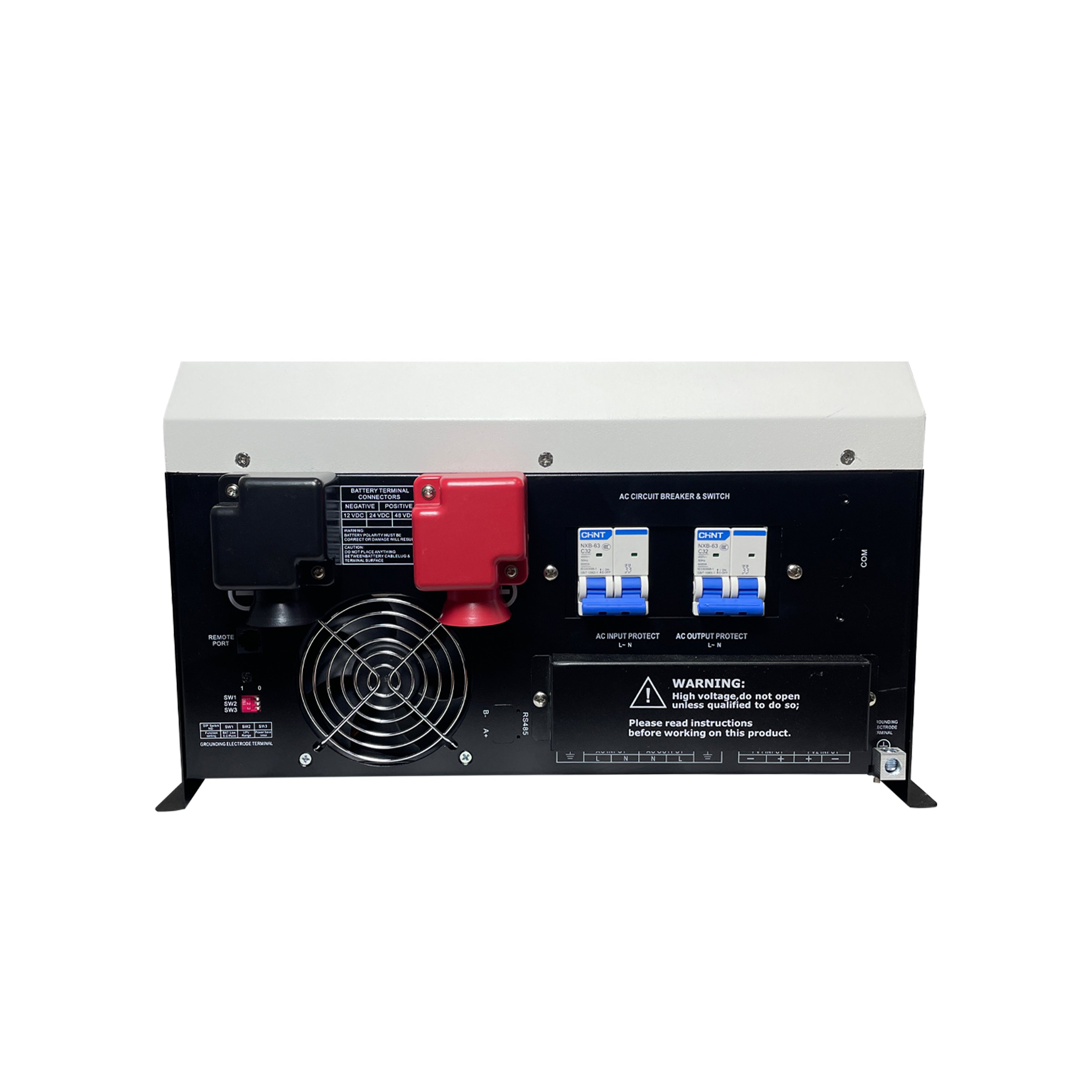 High Quality 4000W 24V Inverter &Converters Mppt 60A Off Grid Hybrid Solar Inverters Factory Manufacture Low Frequency Invert