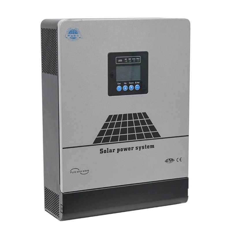 Pure sine wave inverter charger 1000W-5000W 48V hybrid solar inverter 12V/220V phase output solar charging controller