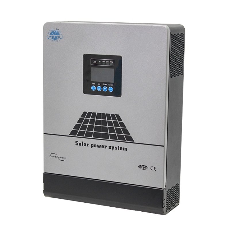 Pure sine wave inverter charger 1000W-5000W 48V hybrid solar inverter 12V/220V phase output solar charging controller