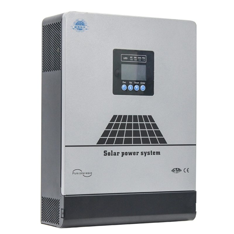 Pure sine wave inverter charger 1000W-5000W 48V hybrid solar inverter 12V/220V phase output solar charging controller