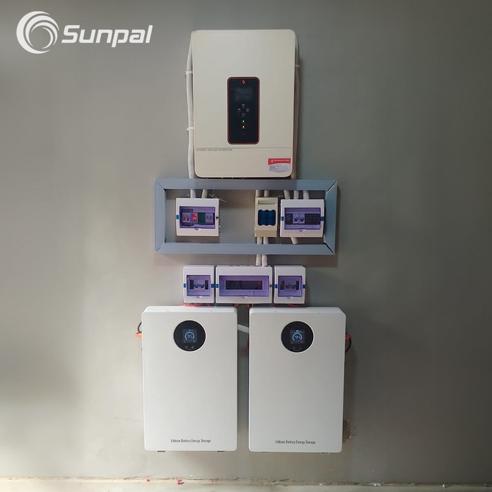 Sunpal Hybrid Solar Inverter 5kW 8kW 10kW OEM High Efficiency Solar Inverter Price