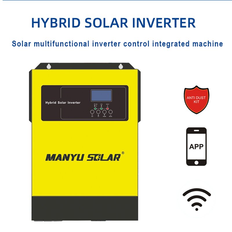 Multiple units parallel off grid 5KW hybrid inverter 48v 230v 5000w pure sine wave inverter mppt solar power inverter