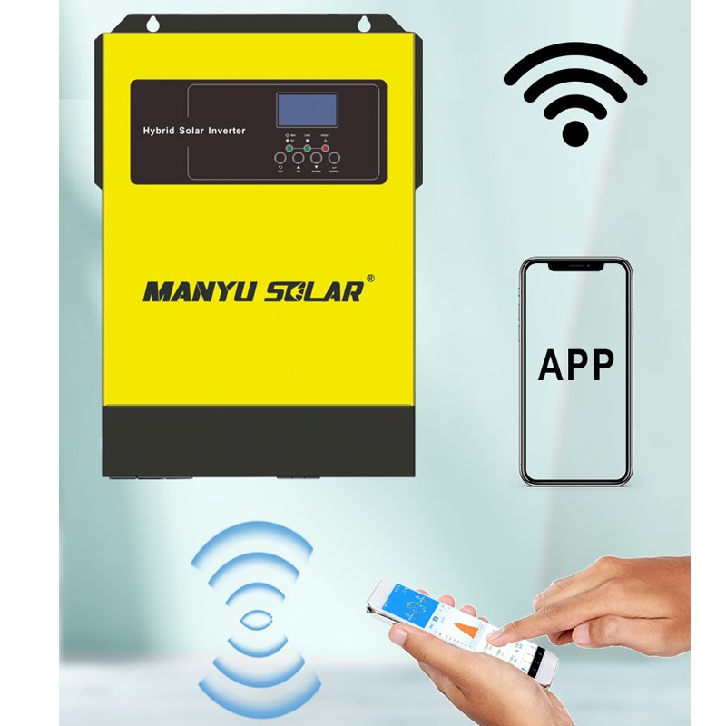 Multiple units parallel off grid 5KW hybrid inverter 48v 230v 5000w pure sine wave inverter mppt solar power inverter