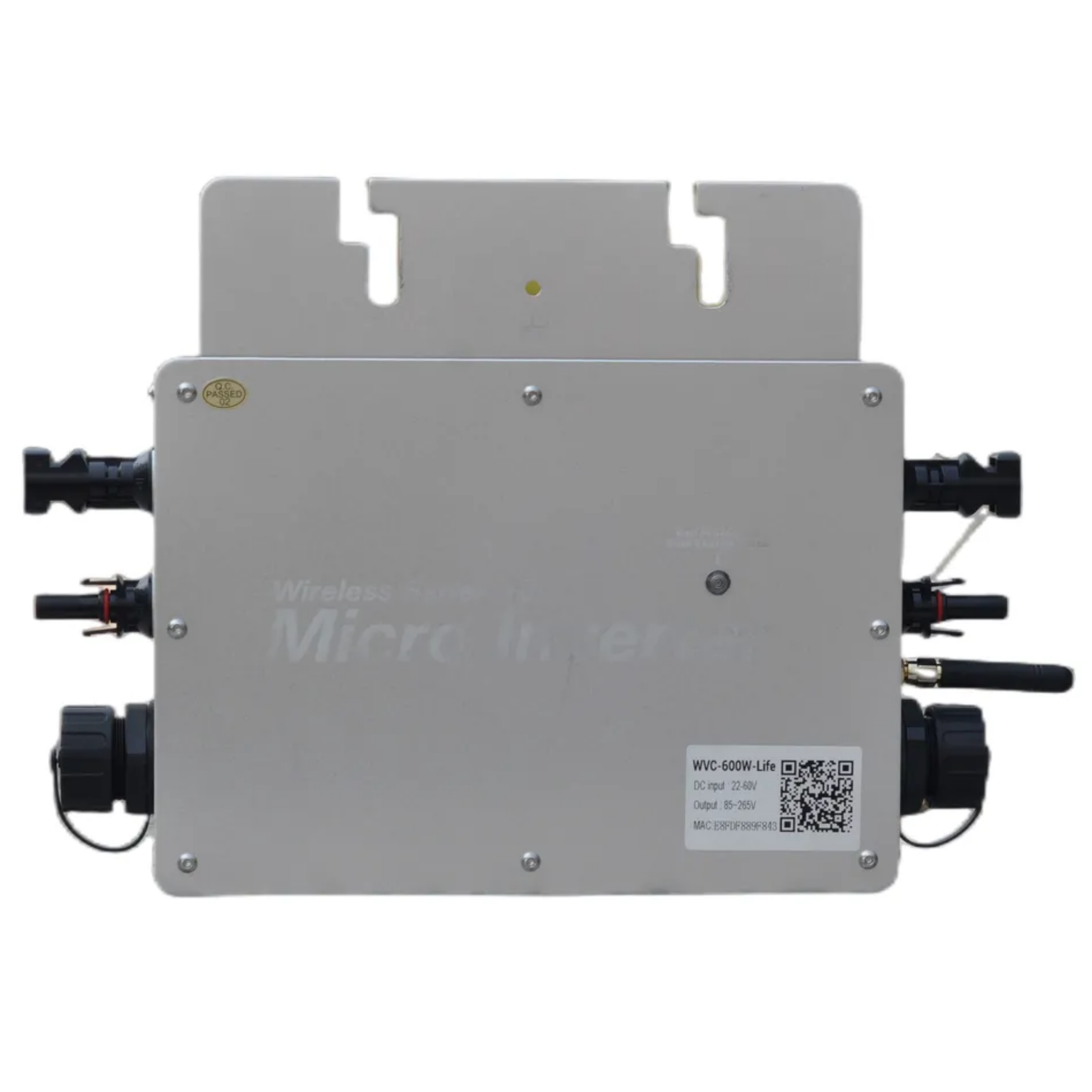 Highfly Vde Certified 600w 800w Photovoltaikanlage Balkonkraftwerk 5mm Solar panel Balcony Power Plant Solar Inverter