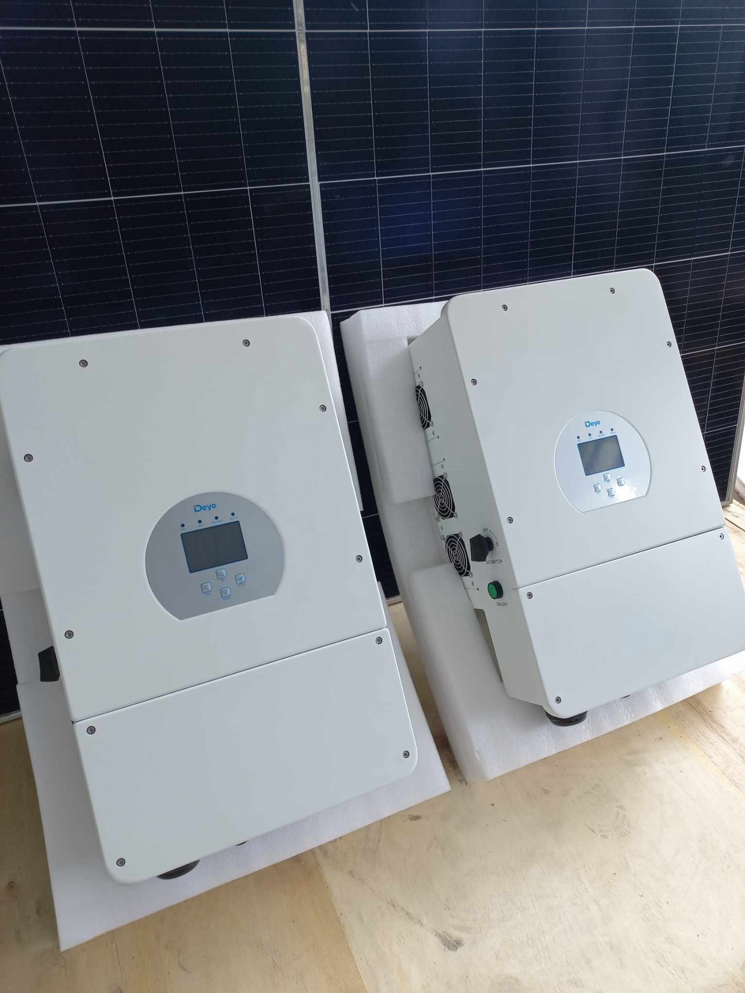 Deye Single Phase On And Off Grid Hybrid Solar Inverter 5KW 6KW 8KW 10KW 12KW Pure Sine Wave Power Inverter