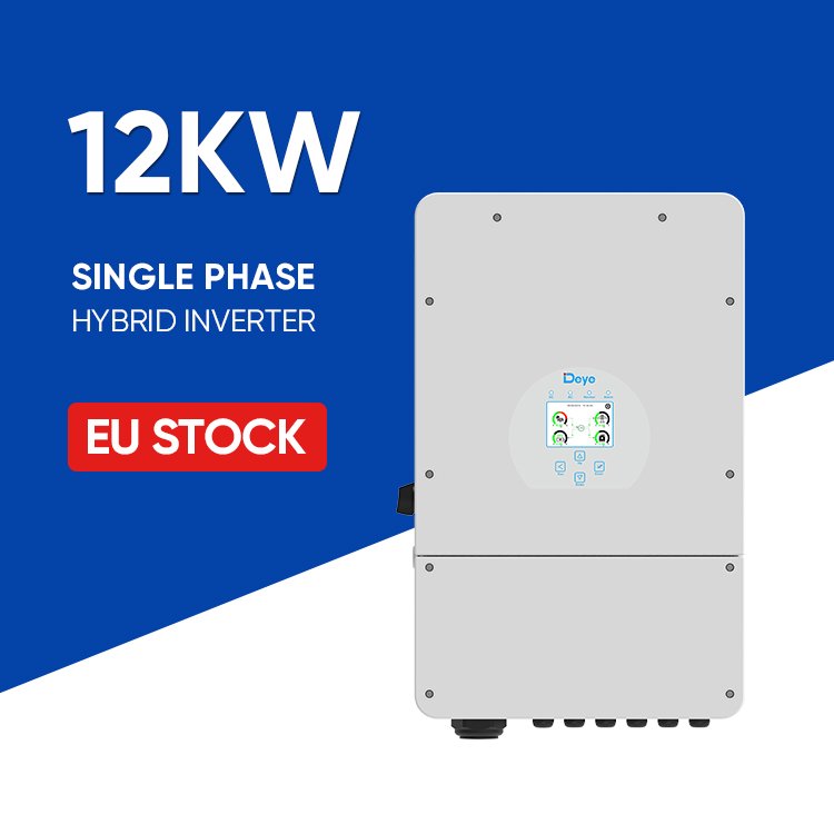 Deye Latest Hybrid Solar Inverter For Energy Storage System 12Kw Sun-12K-Sg02Lp1-Eu-Am3 Inverters Solar Hybrid