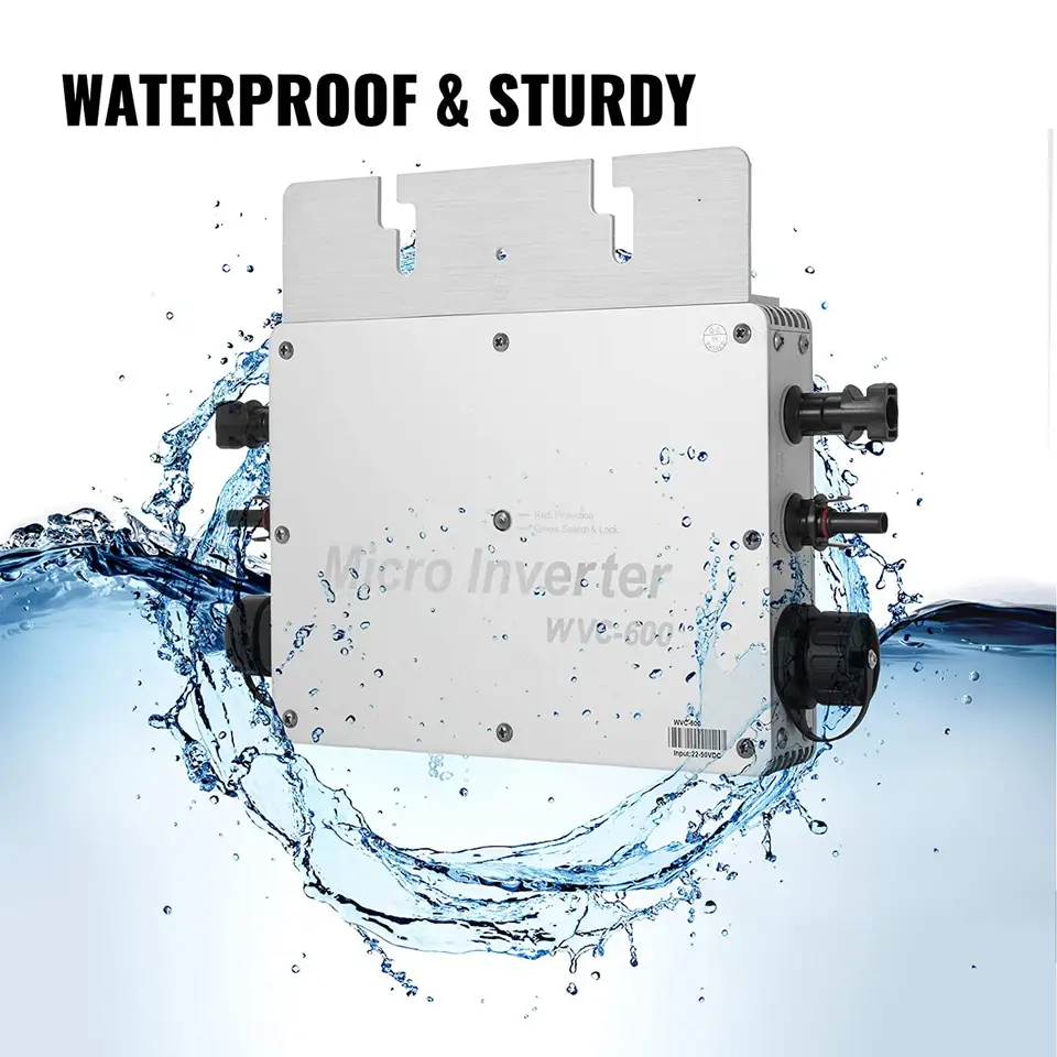 GHPV Solar Inverter Hybrid 3Kw Grid Tie Solar Micro Inverter WiFi Communication MPPT Pure Sine Wave Inverter 3000W