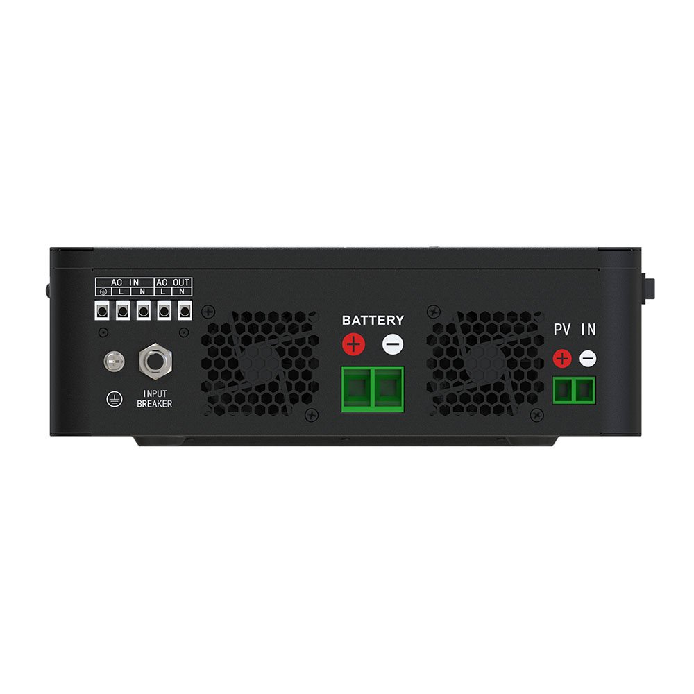 1800W Hybrid Solar Inverter DC 12V to AC 230V with Built-in Max 110A MPPT for Home Solar Energy Storage System